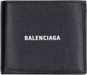 Grainy leather wallet-1